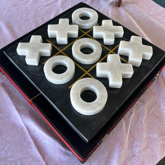 Other - Marble Tic Tac Toe Game Set